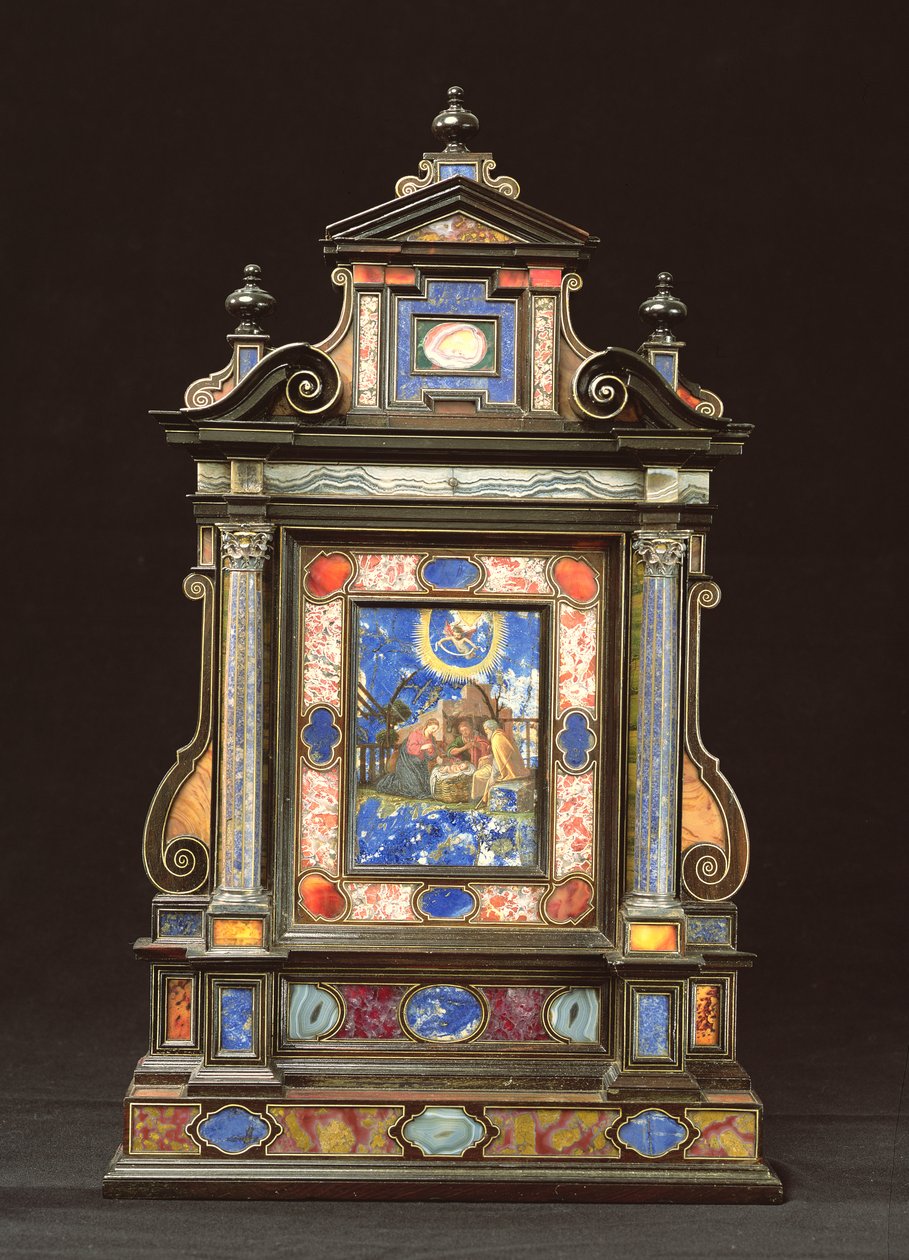 Portable Altarpiece, with the Nativity, Florentine by Florentine School