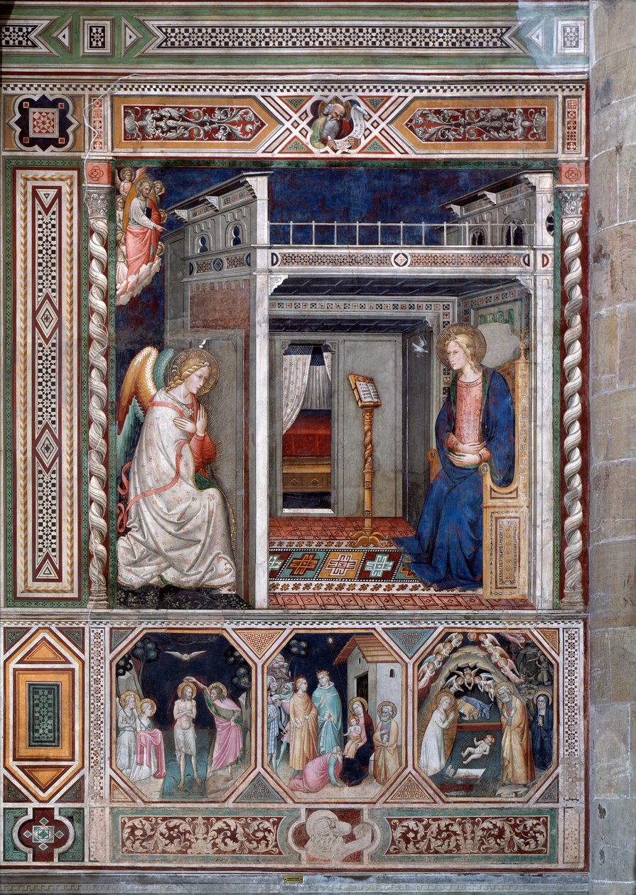 The Annunciation by Florentine School