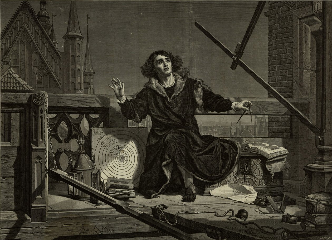 Nicolaus Copernicus After Jan Matejko, 1874 by Florian Stanislaw Cynk
