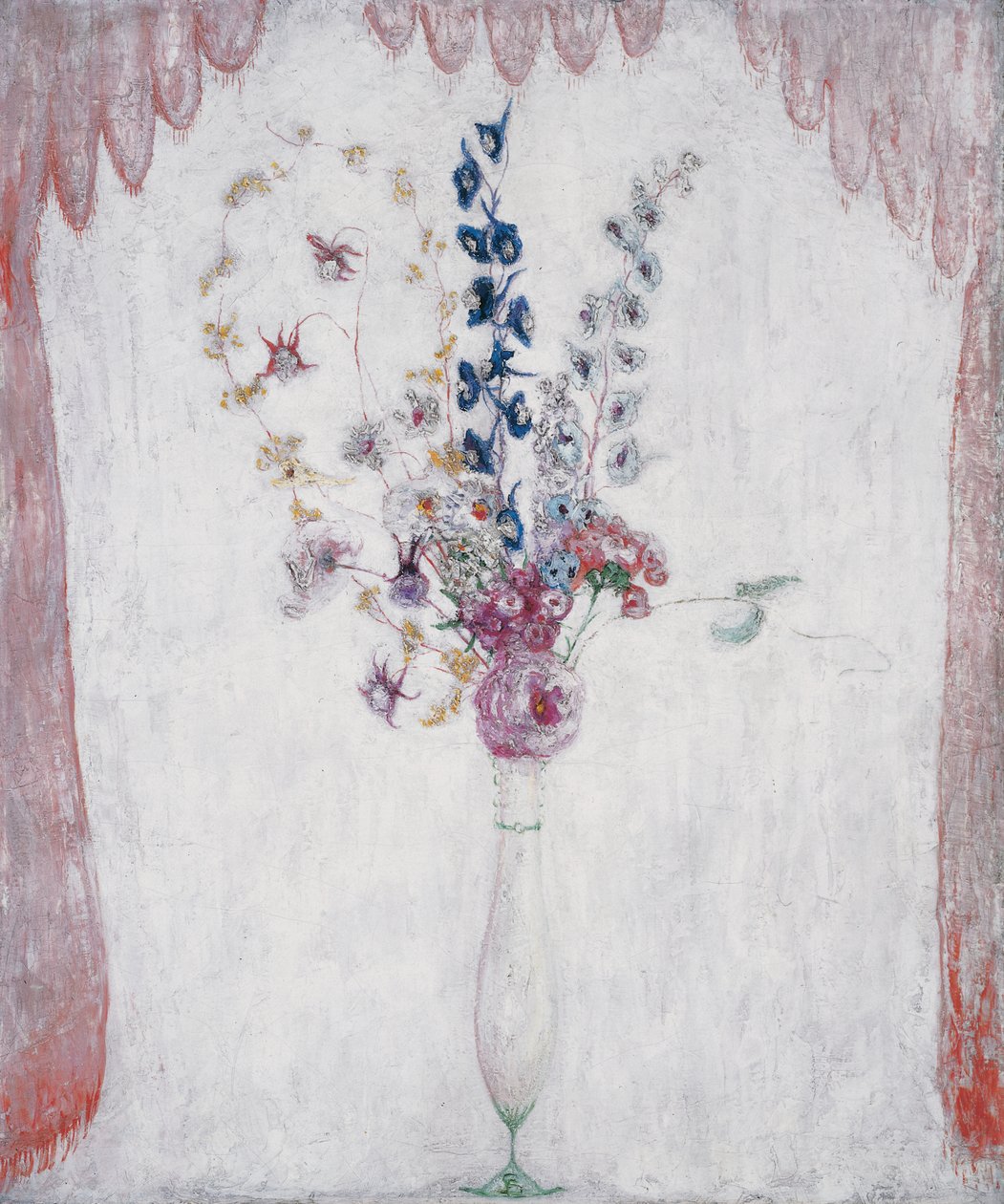 Delphiniums and Columbine, c.1923 by Florine Stettheimer