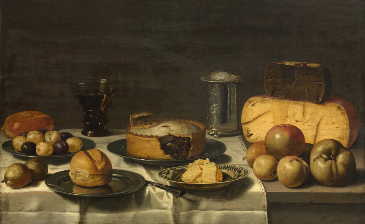 A Dutch Breakfast by Floris Gerritsz van Schooten