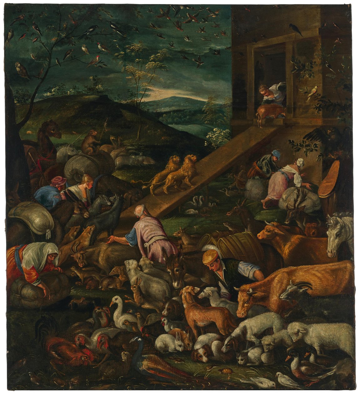 Entry of the Animals into Noah