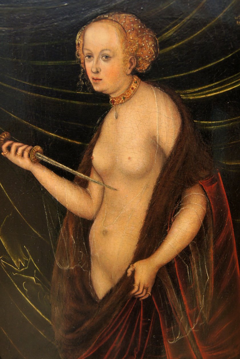 The Suicide of Lucretia by Follower of Lucas Cranach the Elder