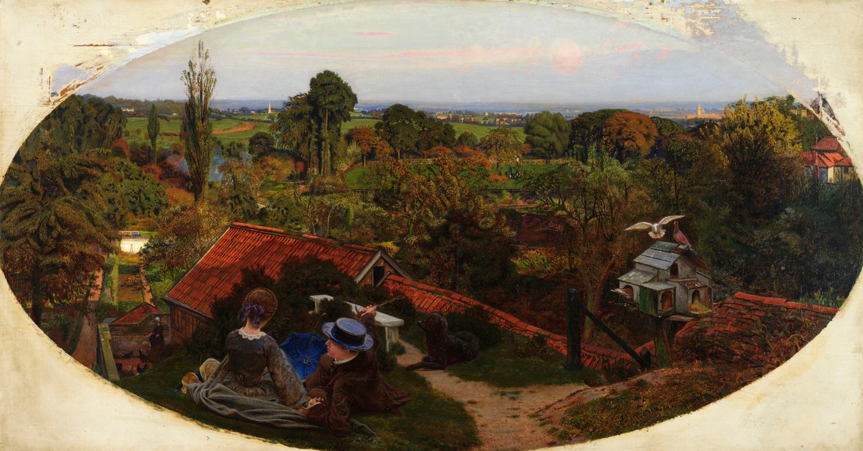 An English Autumn Afternoon, 1852-1853 by Ford Madox Brown