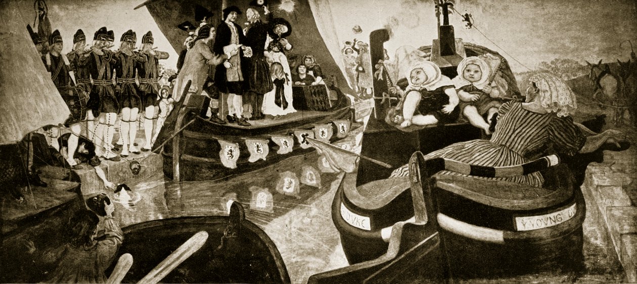 The Opening of the Bridgewater Canal, illustration from 