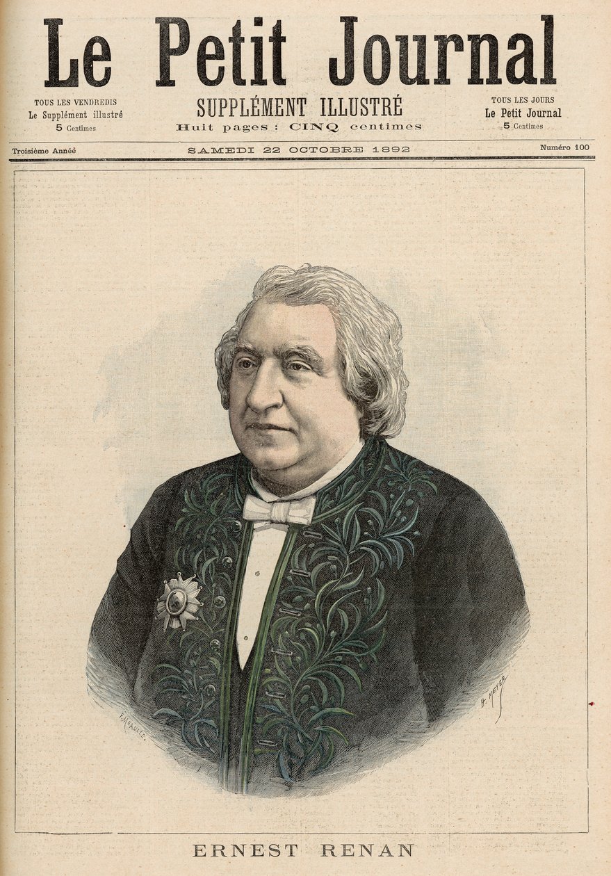 Ernest Renan, from 
