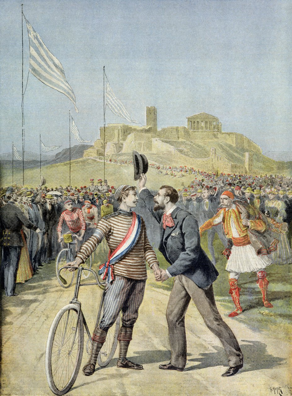 The Olympic Games in Athens, from 