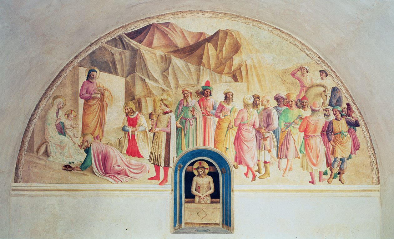 The Adoration of the Magi, 1442 by Fra Angelico