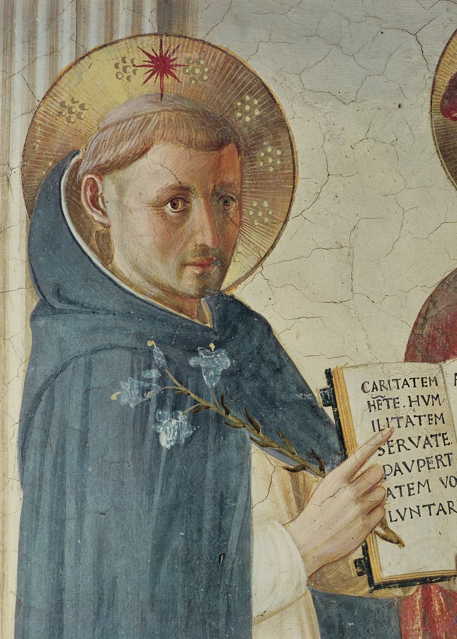 The Madonna delle Ombre (detail) by Fra Angelico
