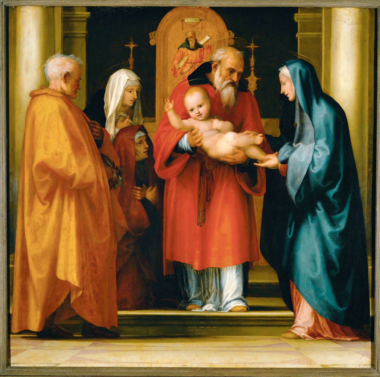 The Presentation of Jesus in the Temple by Fra (1472-1517) Bartolomeo