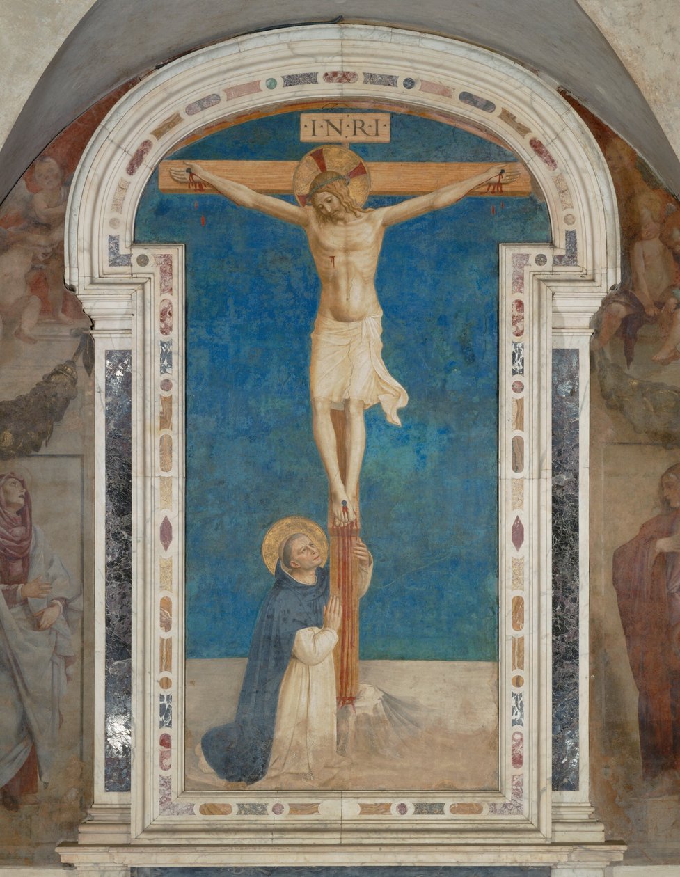 Saint Thomas Adoring the Cross by Fra (c.1387-1455) Angelico