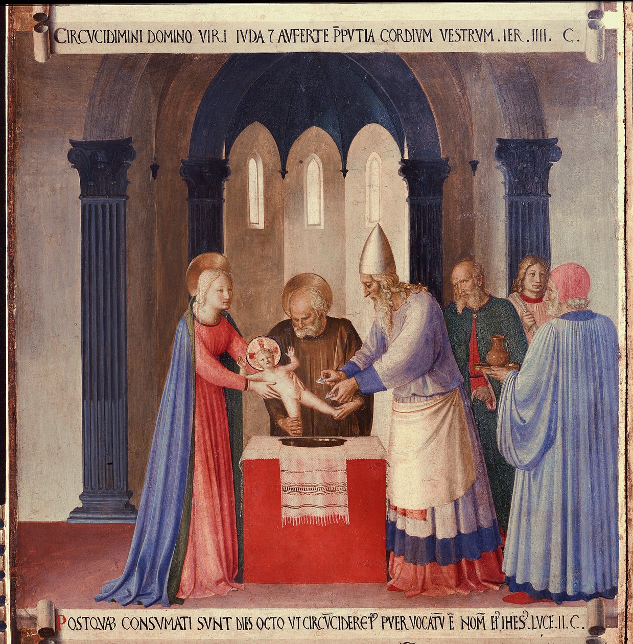 Life of Christ: The Circumcision by Fra  Angelico