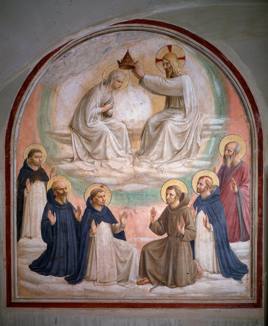 The Coronation of the Virgin by Fra  Angelico