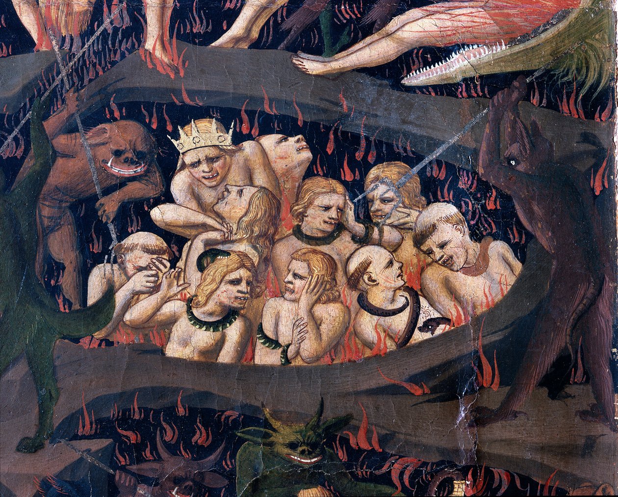 The Last Judgment: Hell by Fra  Angelico