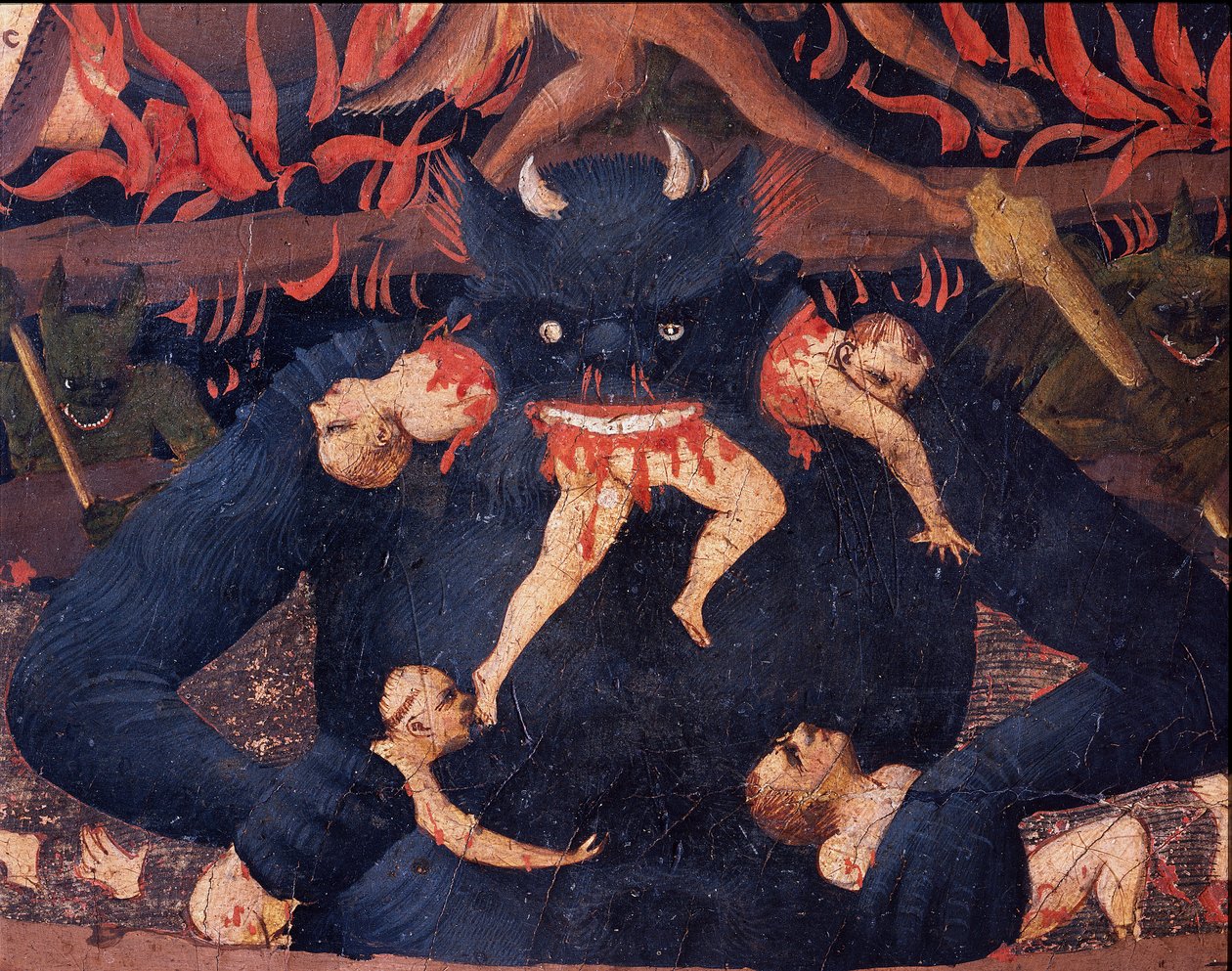 The Last Judgment: Hell by Fra  Angelico