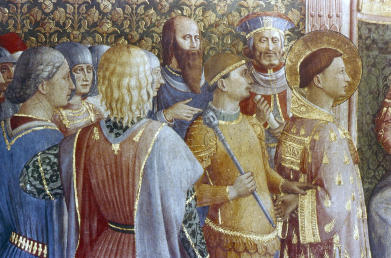 The Condemnation of St Lawrence by the Emperor Valerian by Fra (c.1400 55) Angelico