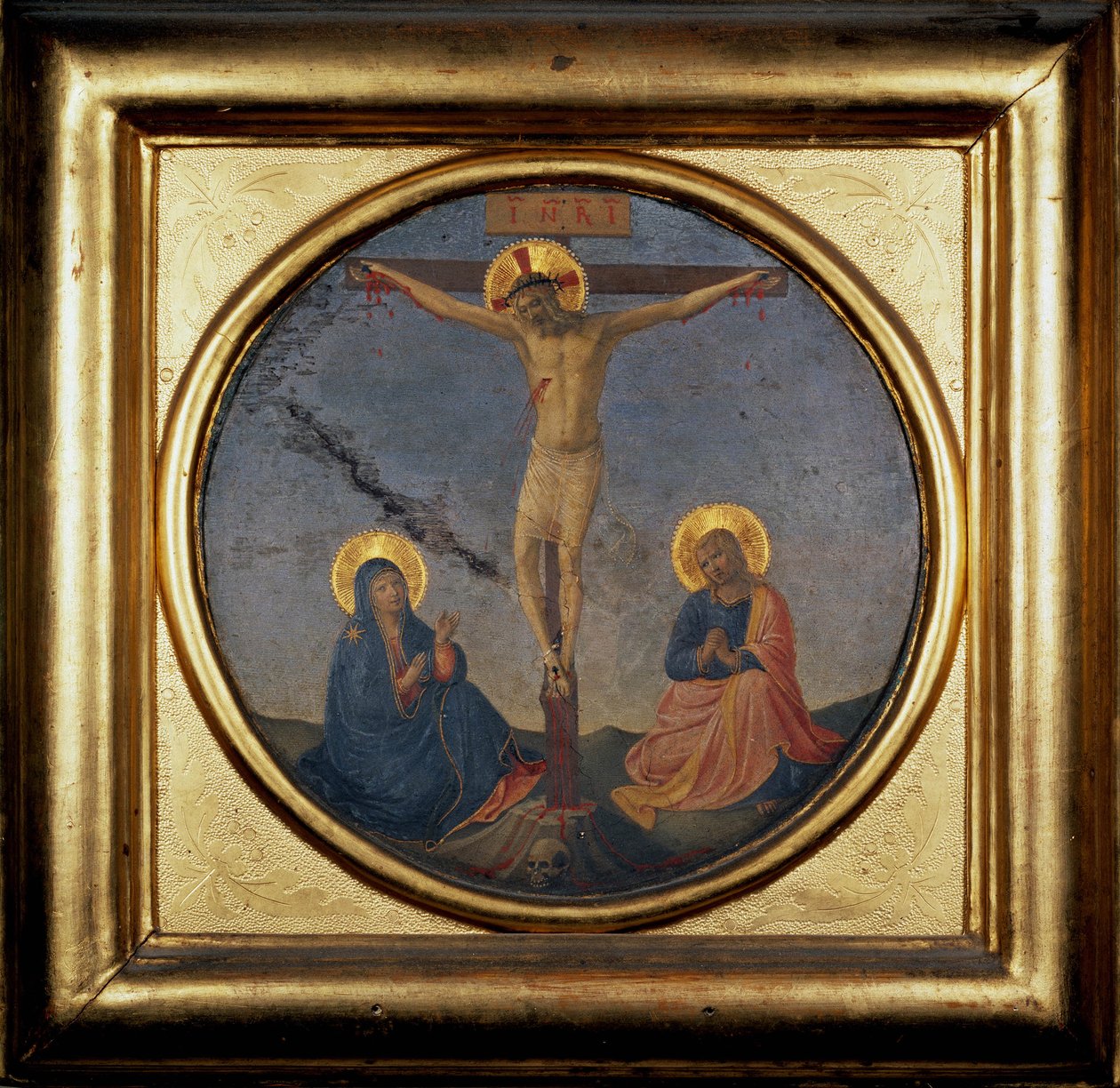 Crucifixion of Christ Between the Virgin and Mary Magdalene