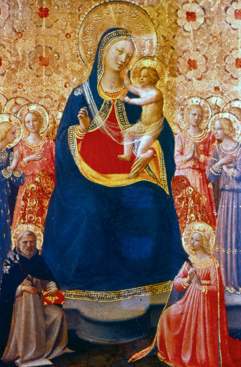 Madonna and Child with Saints by Fra Angelico