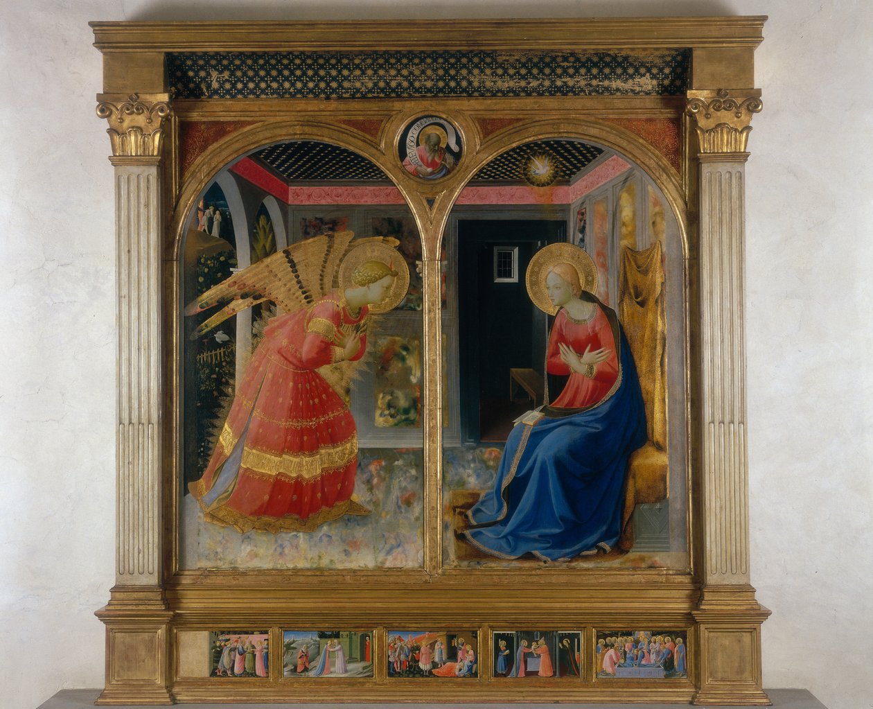 The Annunciation by Fra Angelico: Premium art reproduction
