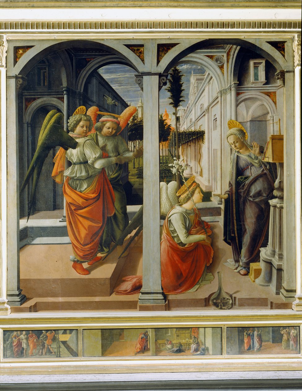 Annunciation by Fra Filippo Lippi
