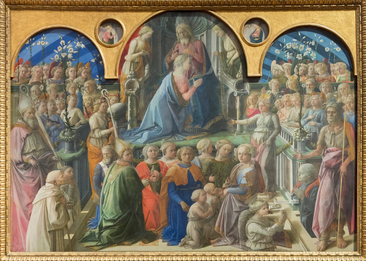 Coronation of the Virgin by Fra Filippo Lippi