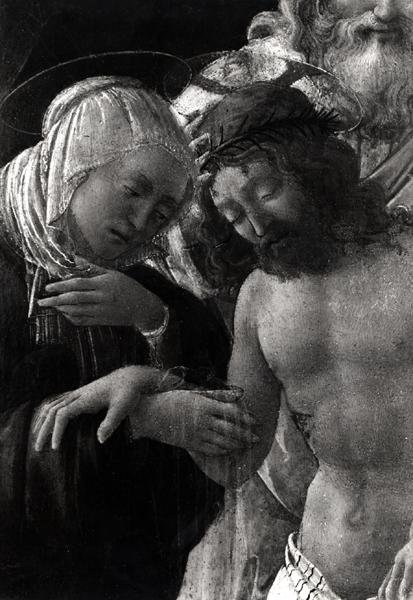 The Entombment (detail) by Fra Filippo Lippi
