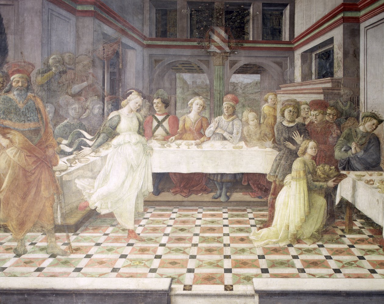 The Feast of Herod by Fra Filippo Lippi