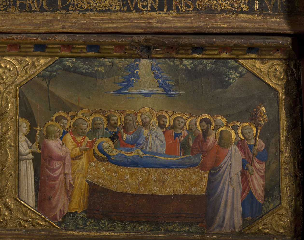 The Death of the Virgin (Detail) by Fra Giovanni Angelico da Fiesole
