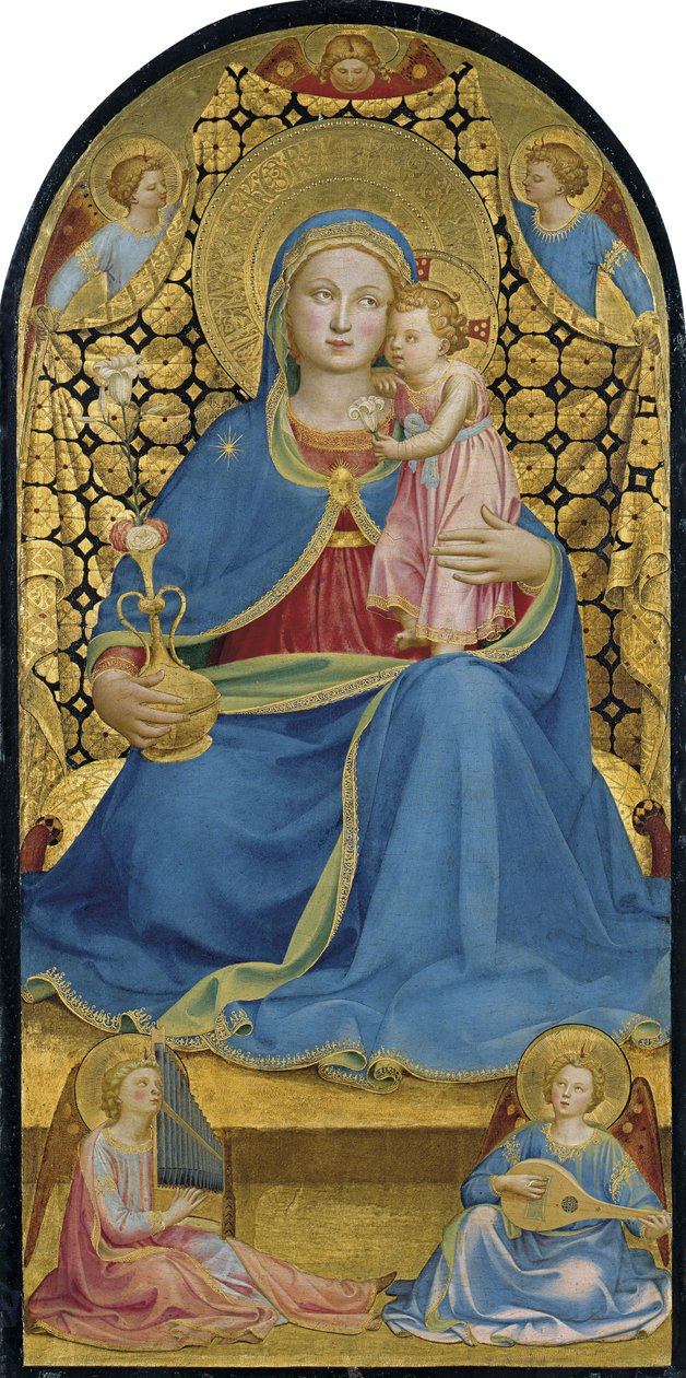 The Virgin of Humility by Fra Giovanni Angelico da Fiesole