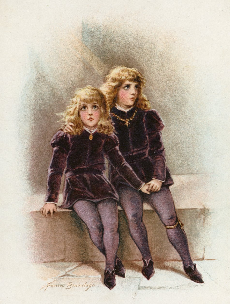 The Princes in the Tower by Frances Brundage