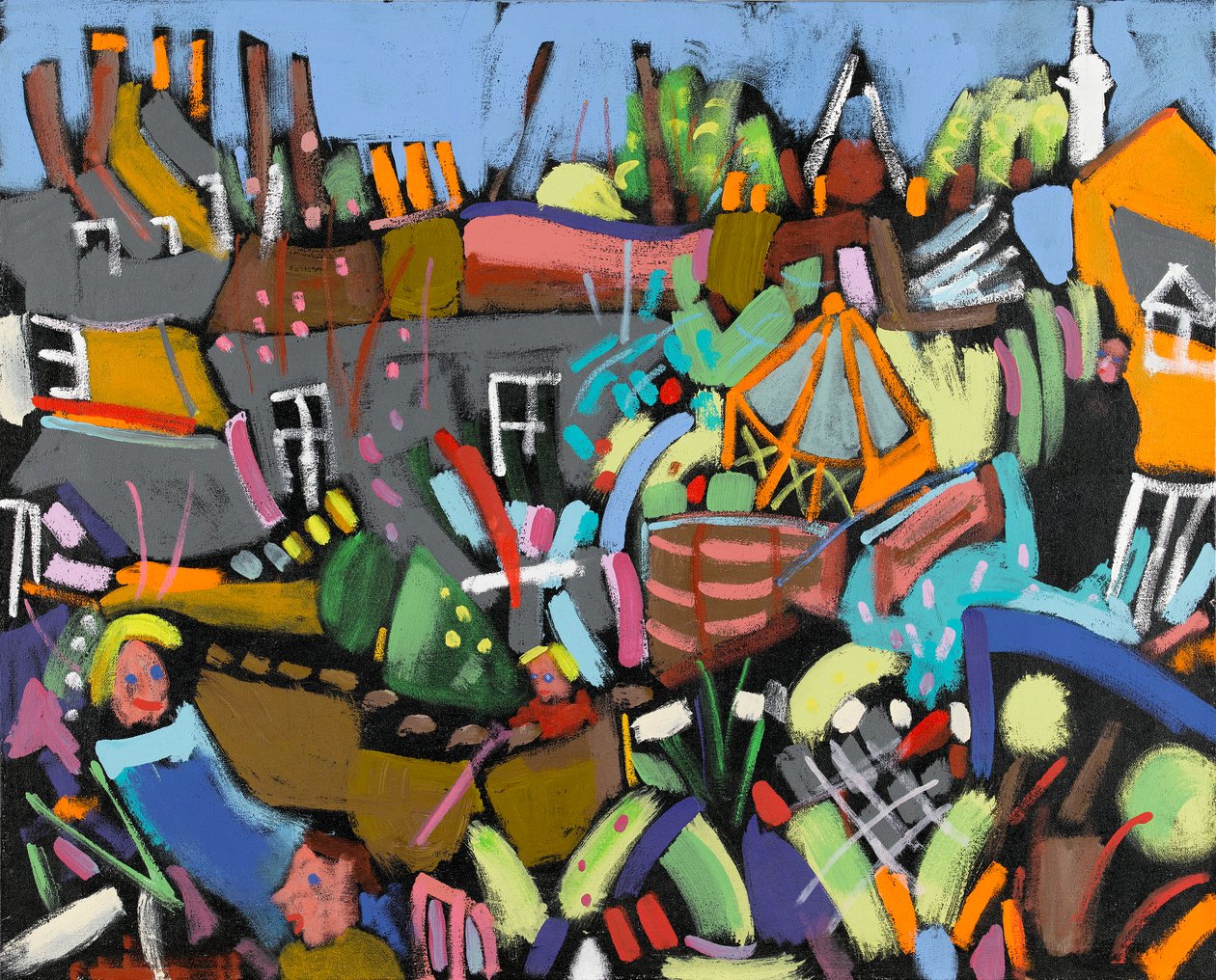 Judy au Jardin by Frances Treanor
