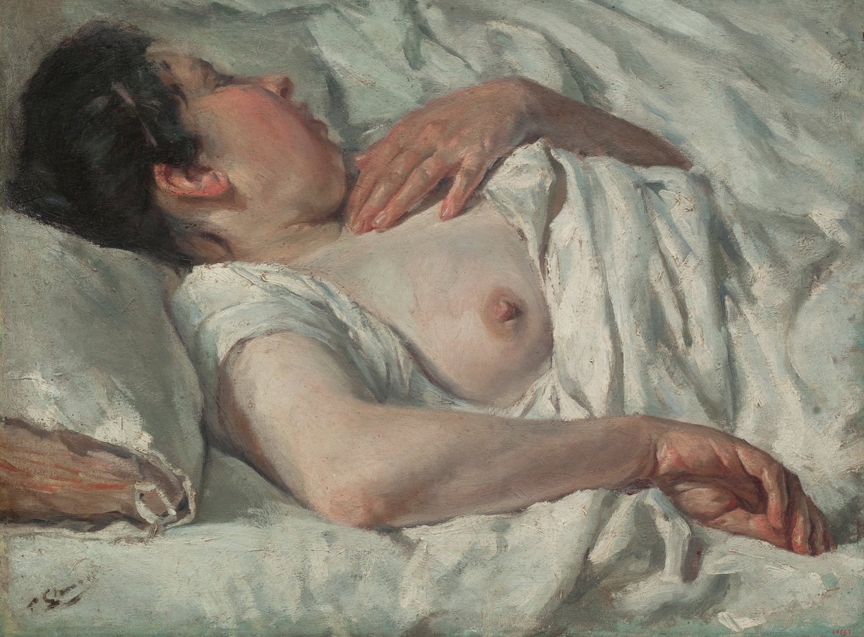 Woman Sleeping by Francesc Gimeno