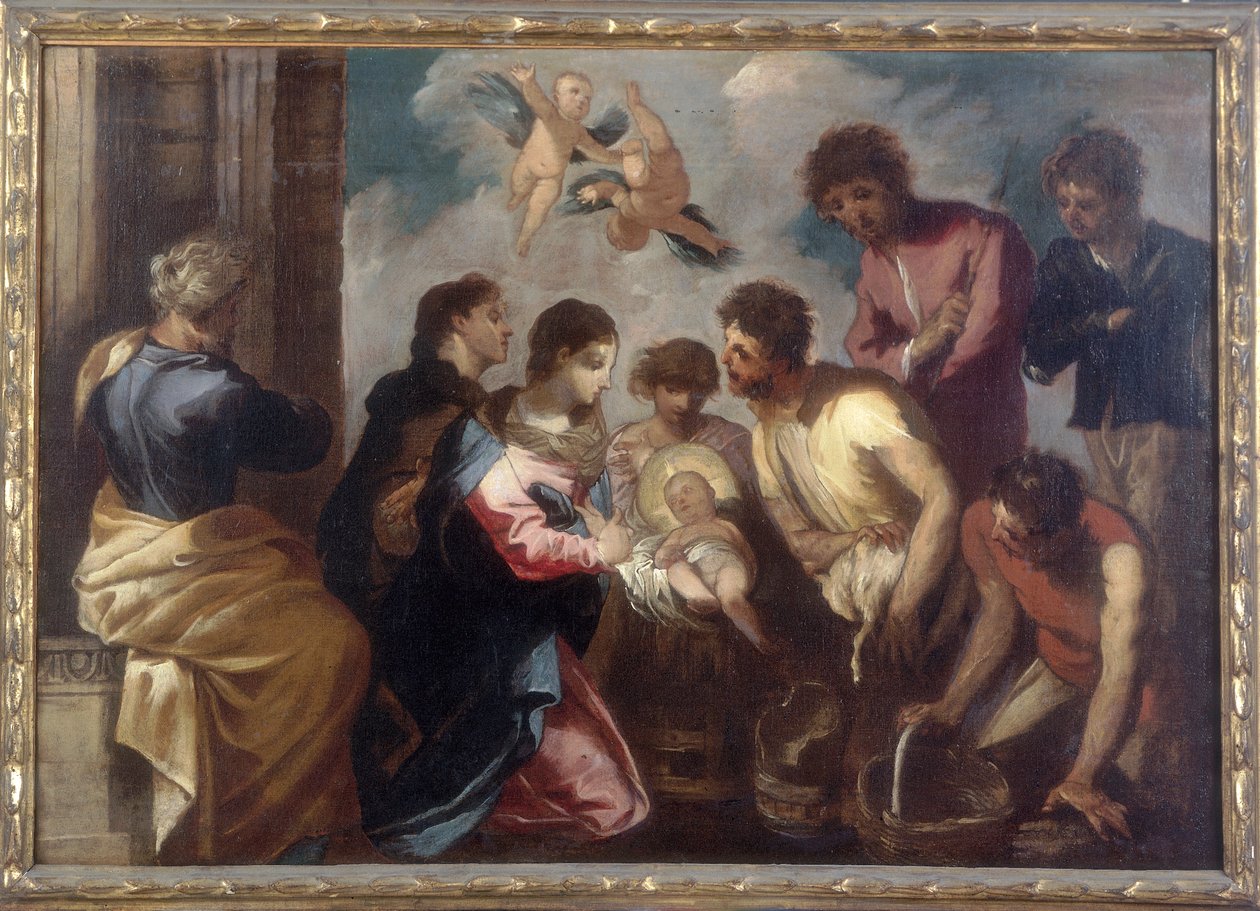 Adoration of the Shepherds by Francesco Maffei
