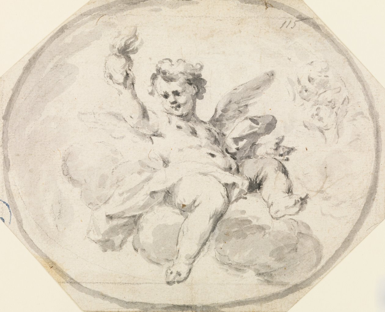 Design for a Painted Ceiling by Francesco Saverio Mergolo