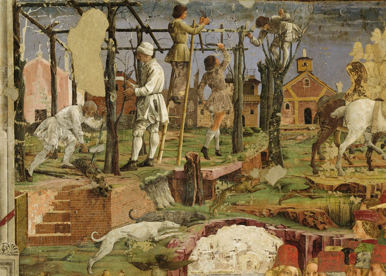 Allegory of March: Borso d