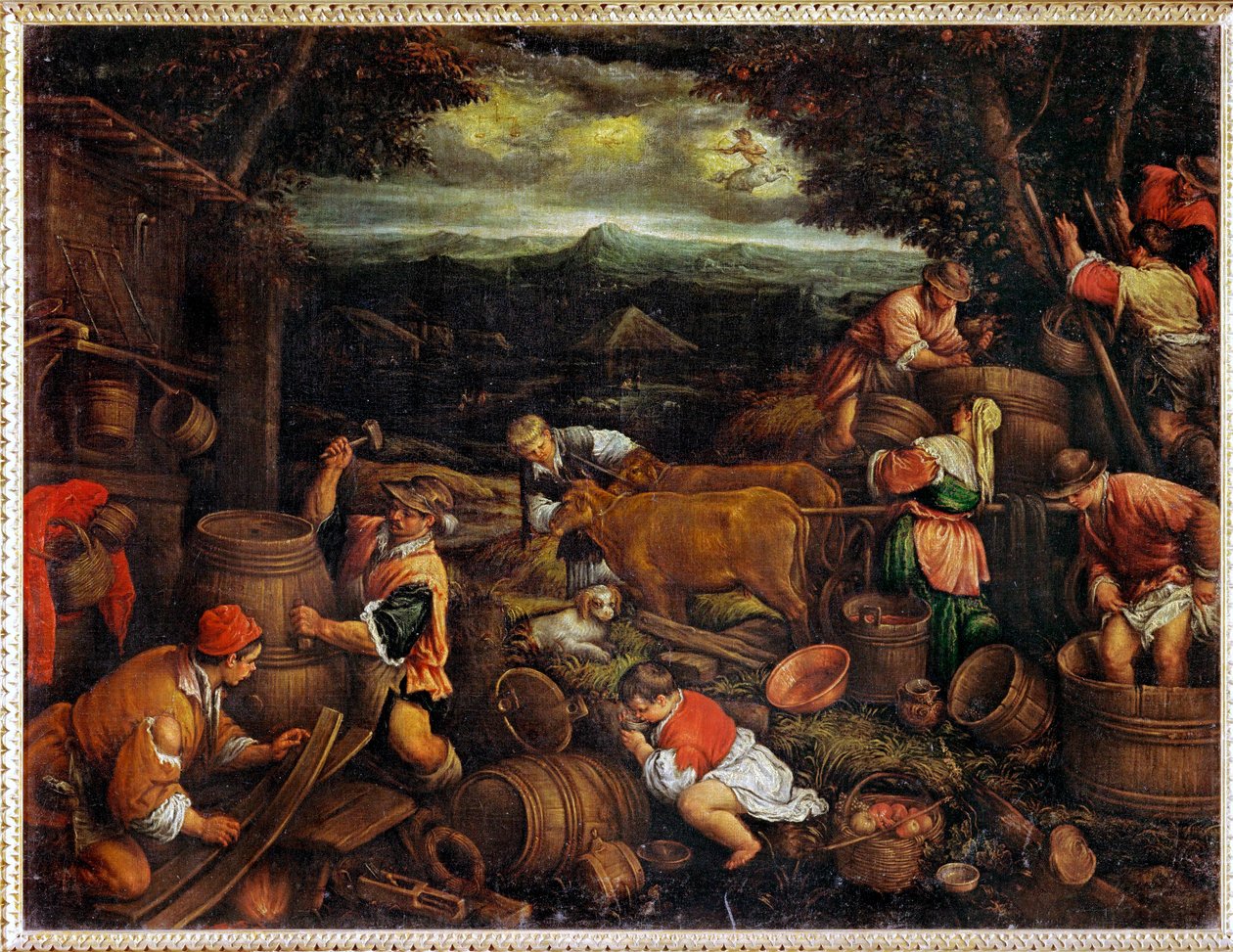 Autumn by Francesco (1549-92) Bassano