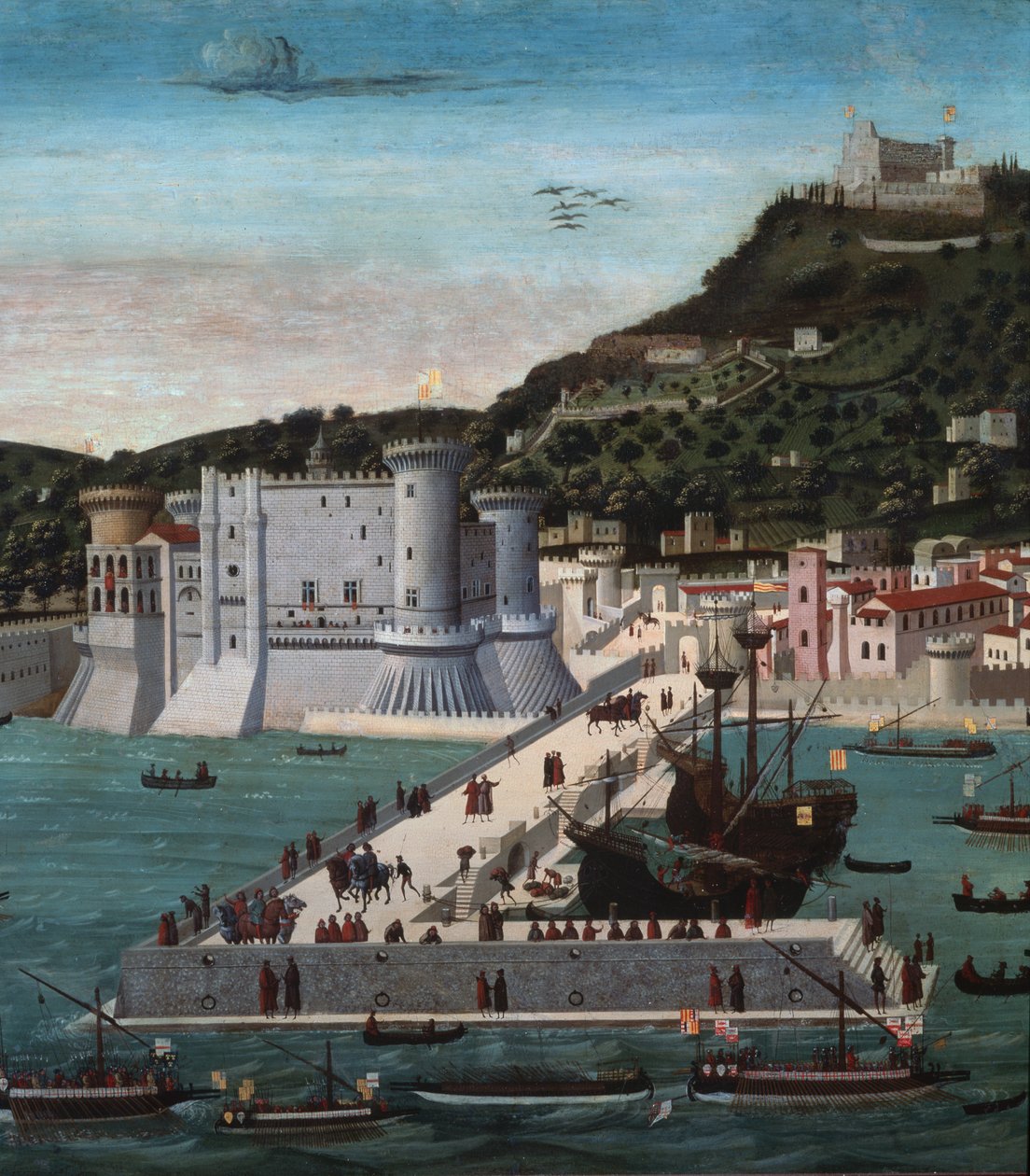 The Tavola Strozzi by Francesco (attr.) Rosselli