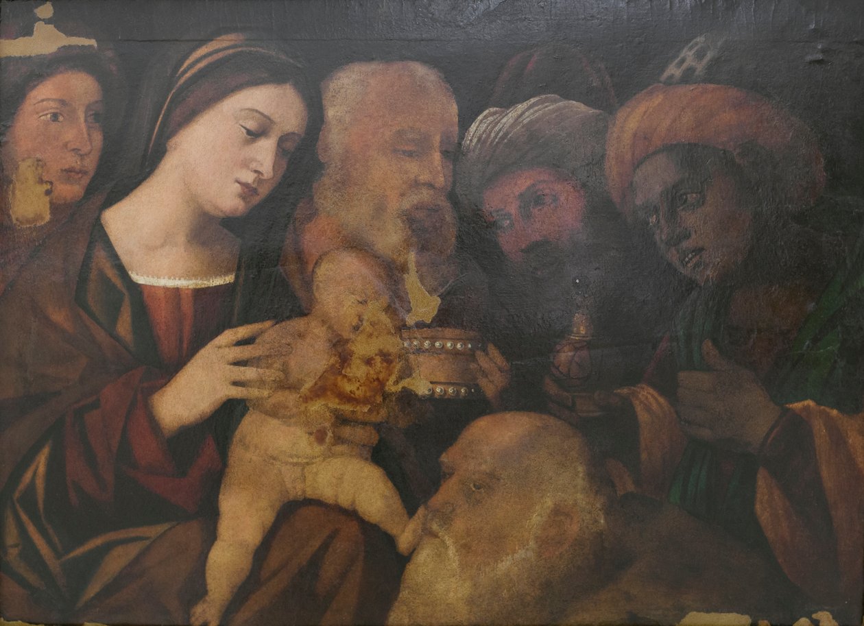 Adoration of the Magi by Francesco (fl.1508 45) Rizzi da Santacroce
