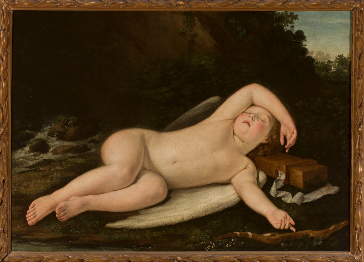 Sleeping Cupid by Francesco Albani