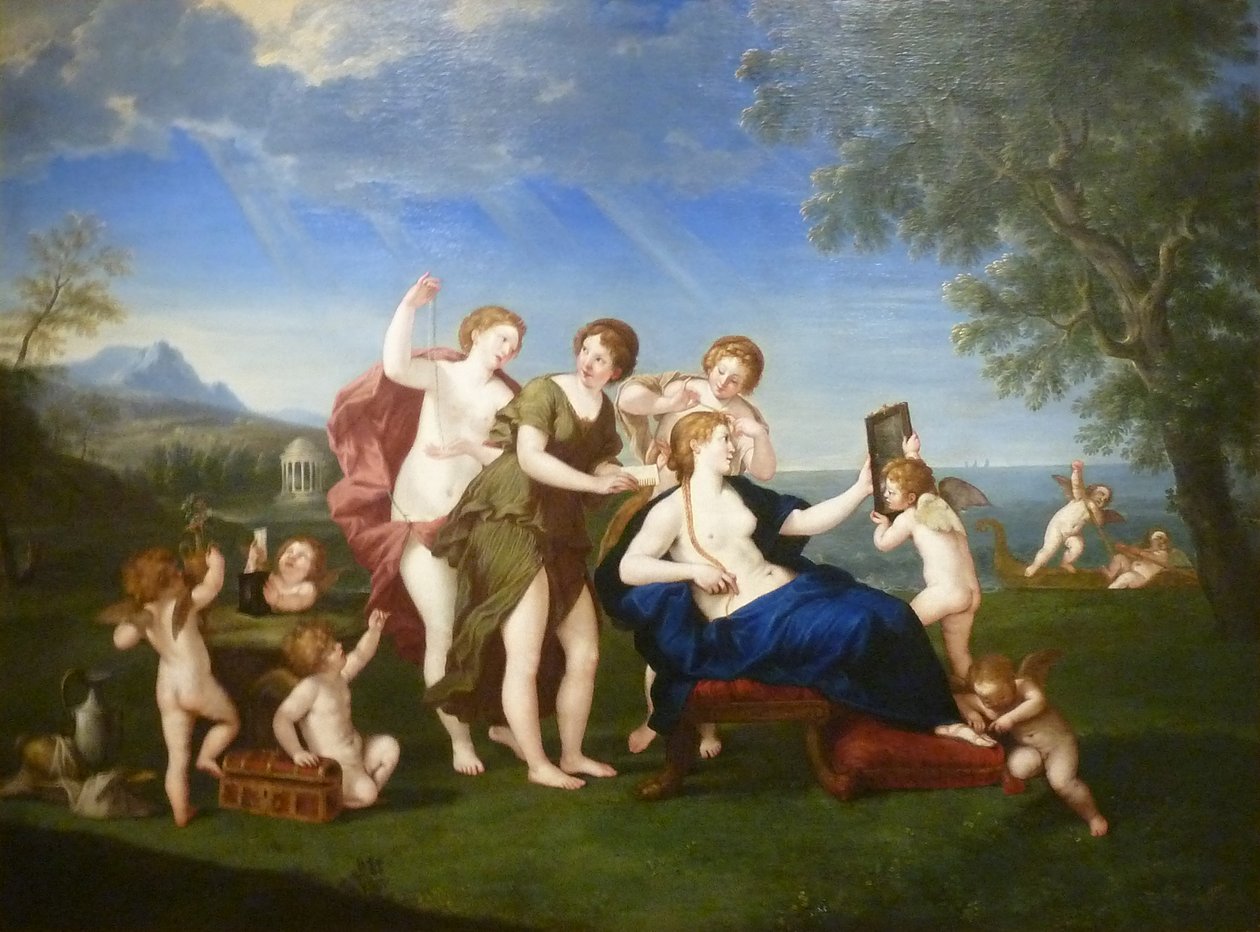 Toilet of Venus by Francesco Albani