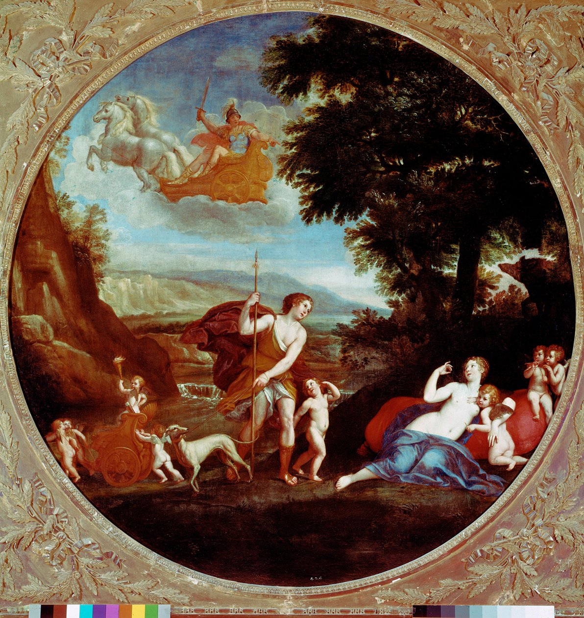 Venus and Adonis by Francesco Albani