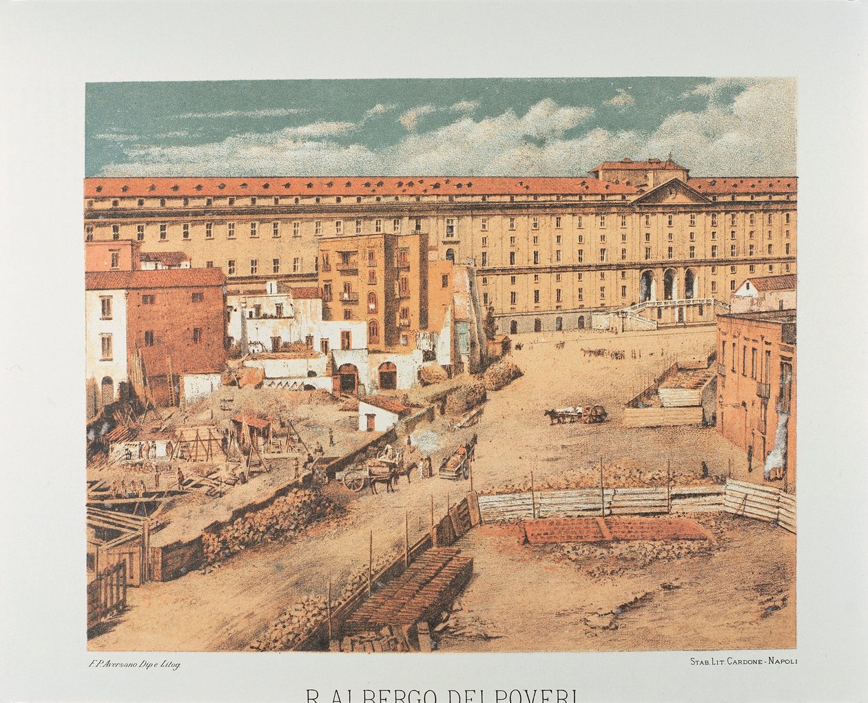 Naples, Albergo dei Poveri (Hospice for the Poor) by Francesco Aversano