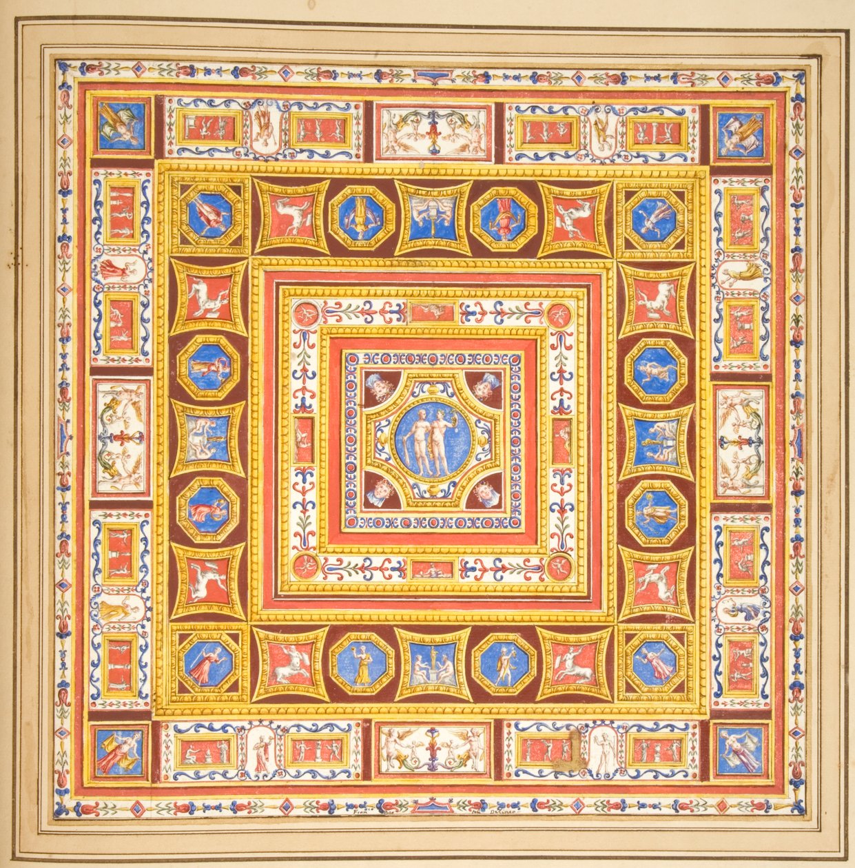 Holkham II. 23, folio from Album Ashby II by Francesco Bartoli