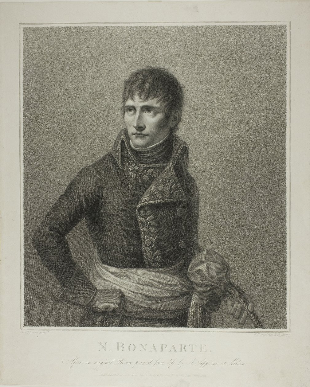 Napoleon Bonaparte, First Counsel by Francesco Bartolozzi