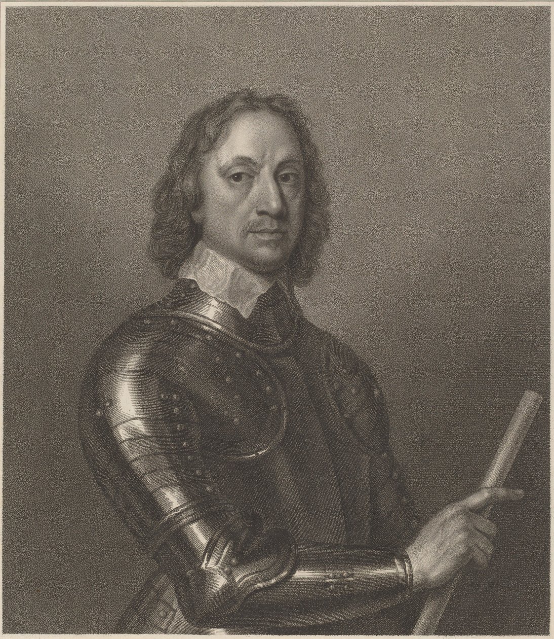 Oliver Cromwell, 1802 by Francesco Bartolozzi