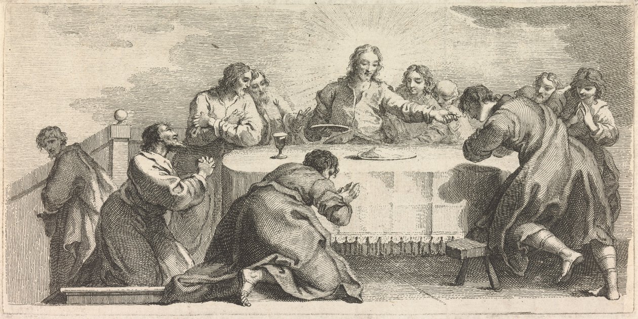 The Last Supper by Francesco Bartolozzi