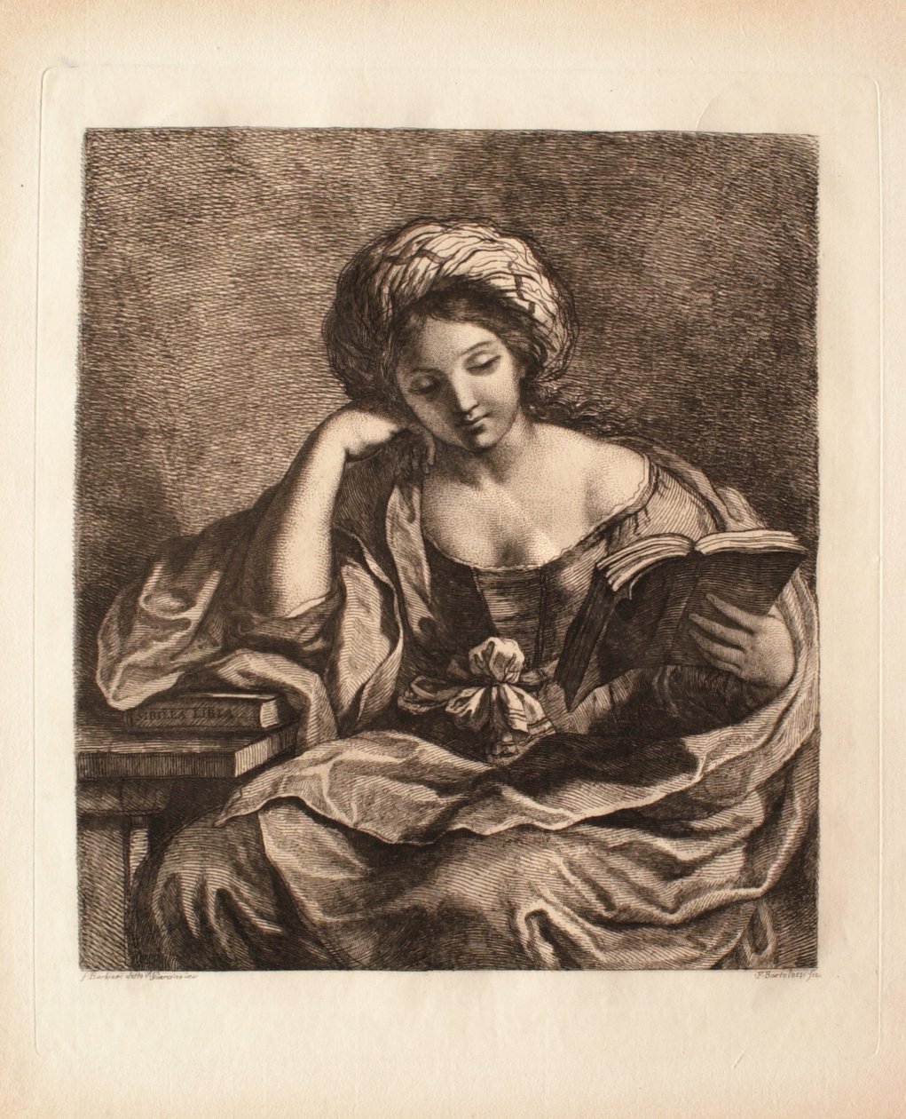 The Libyan Sibyl by Francesco Bartolozzi