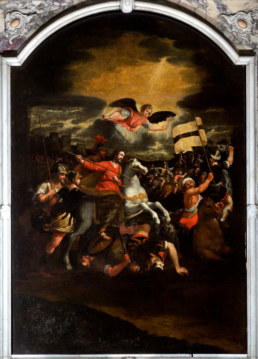 Saint James the Moor-slayer by Francesco Capurro