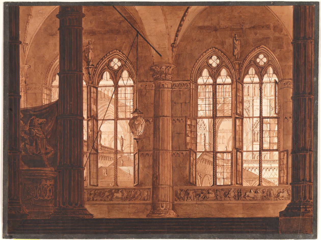 Decoration for the Ball Scene in Gioja