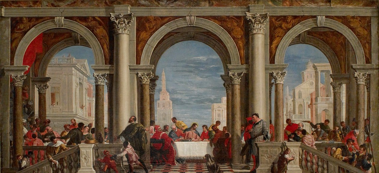 The Feast in the House of Levi by Francesco Fontebasso